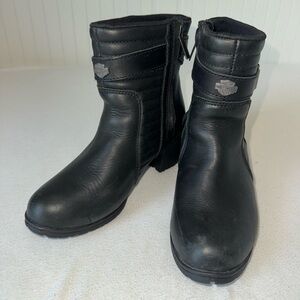 Harley-Davidson Women's Black Biker Boots